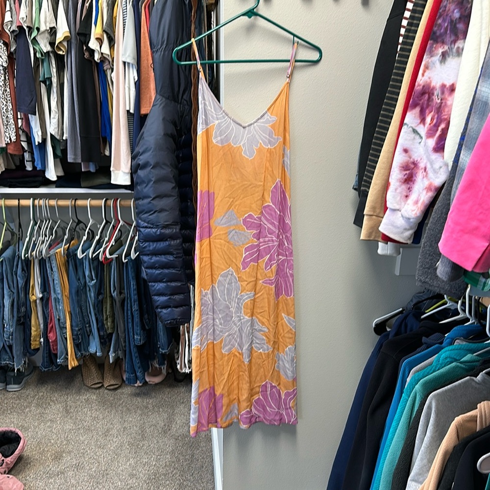 O’Neill backless floral dress